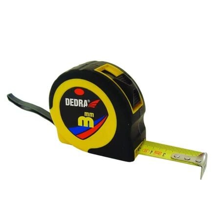 ИЗМЕРВАТЕЛНА ЛЕНТА DEDRA M382 3 М, 16 ММ, КОРПУС, ABS+КАУЧУК