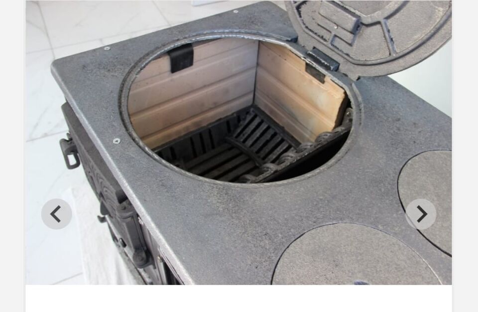 ГОТВАРСКА ПЕЧКА НА ДЪРВА (Пушено)